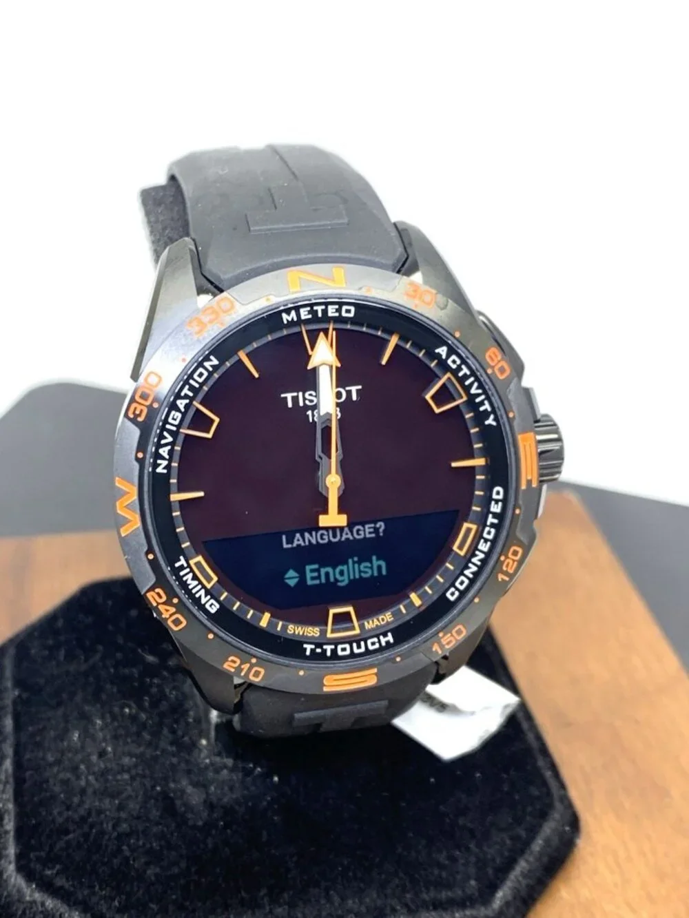Tissot T-Touch Connect Solar Men's Watch Titanium Black 47.5mm T1214204705104